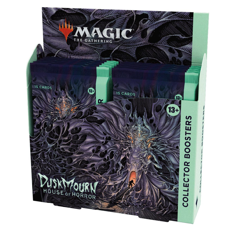 Wizards of The Coast Magic: The Gathering Duskmourn: House of Horror Collector Booster Box available at Northumbrian Tin Soldier