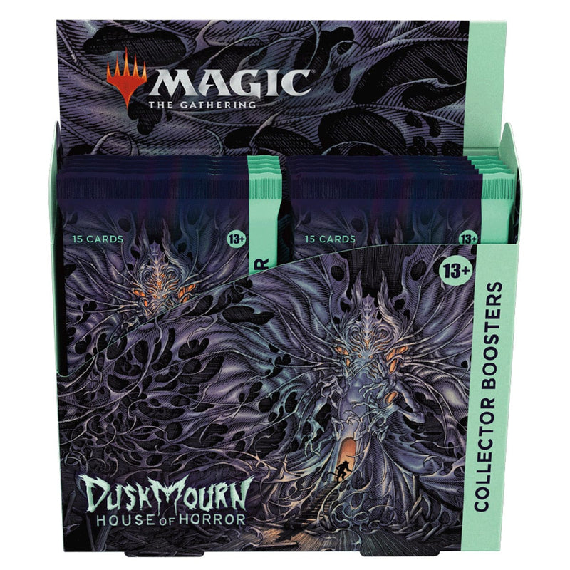 Wizards of The Coast Magic: The Gathering Duskmourn: House of Horror Collector Booster Box available at Northumbrian Tin Soldier