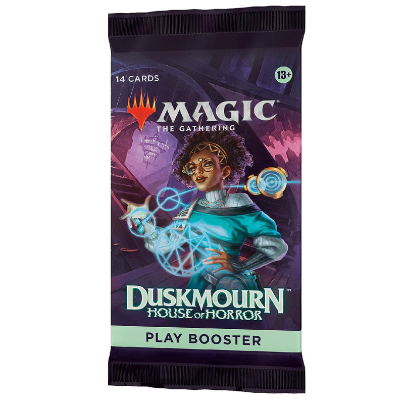 Wizards of The Coast Magic: The Gathering Duskmourn: House of Horror Play Booster available at Northumbrian Tin Soldier