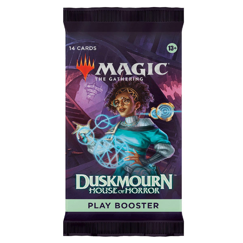 Wizards of The Coast Magic: The Gathering Duskmourn: House of Horror Play Booster available at Northumbrian Tin Soldier