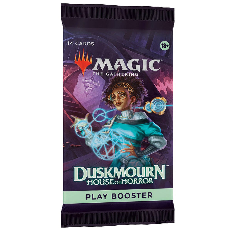 Wizards of The Coast Magic: The Gathering Duskmourn: House of Horror Play Booster available at Northumbrian Tin Soldier