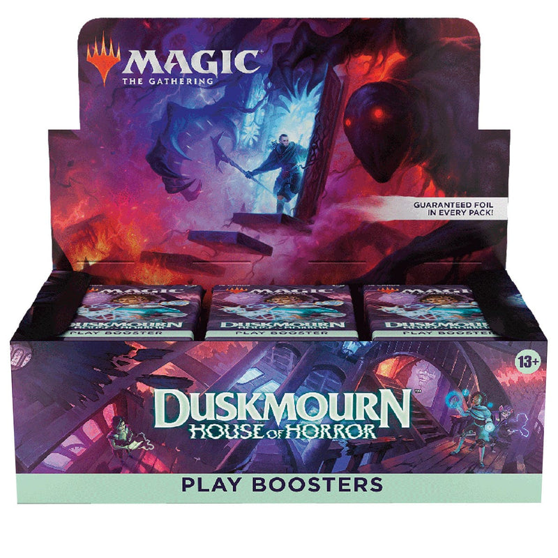 Wizards of The Coast Magic: The Gathering Duskmourn: House of Horror Play Booster Box available at Northumbrian Tin Soldier