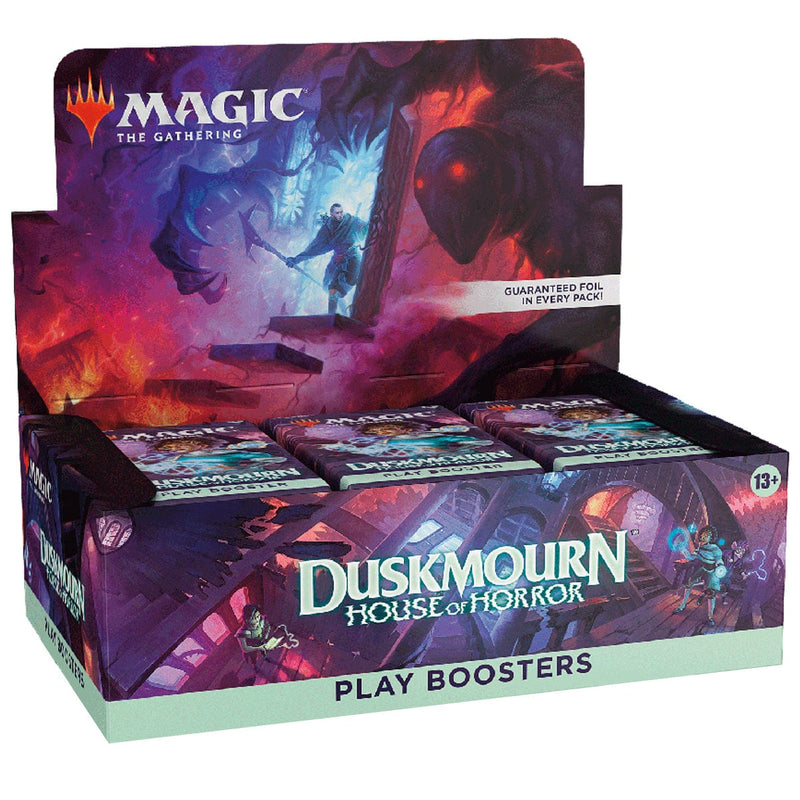 Wizards of The Coast Magic: The Gathering Duskmourn: House of Horror Play Booster Box available at Northumbrian Tin Soldier