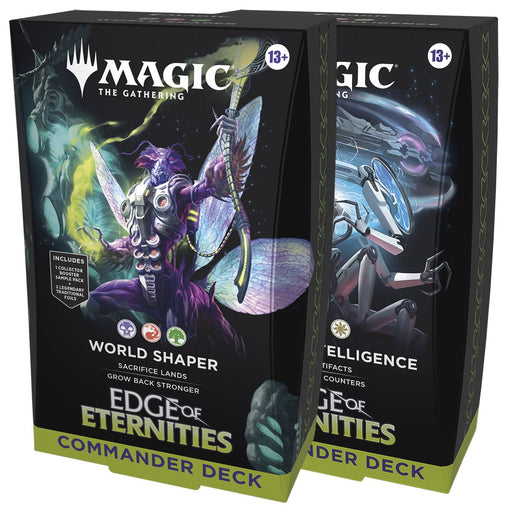 Wizards of The Coast Magic: The Gathering - Edge of Eternities - Commander Deck Bundle - Includes 2 Decks available at Northumbrian Tin Soldier