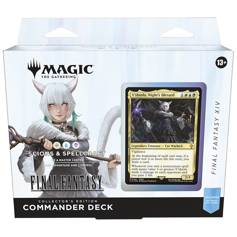 Wizards of The Coast Magic: The Gathering - Final Fantasy - Collector’s Edition - Commander Deck Bundle- Includes All 4 Decks available at Northumbrian Tin Soldier