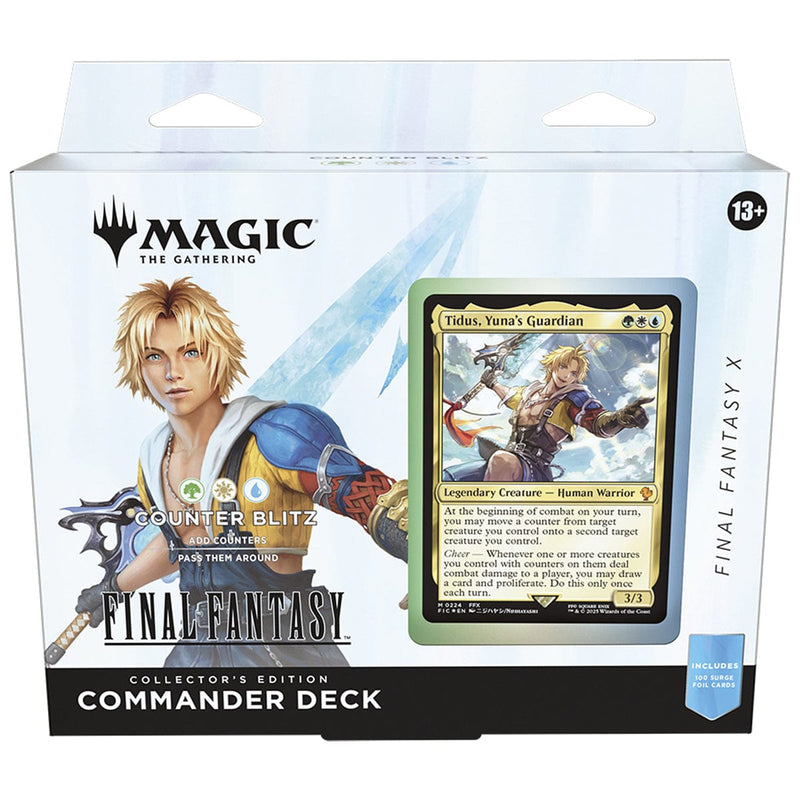 Wizards of The Coast Magic: The Gathering - Final Fantasy - Collector’s Edition - Commander Deck Bundle- Includes All 4 Decks available at Northumbrian Tin Soldier