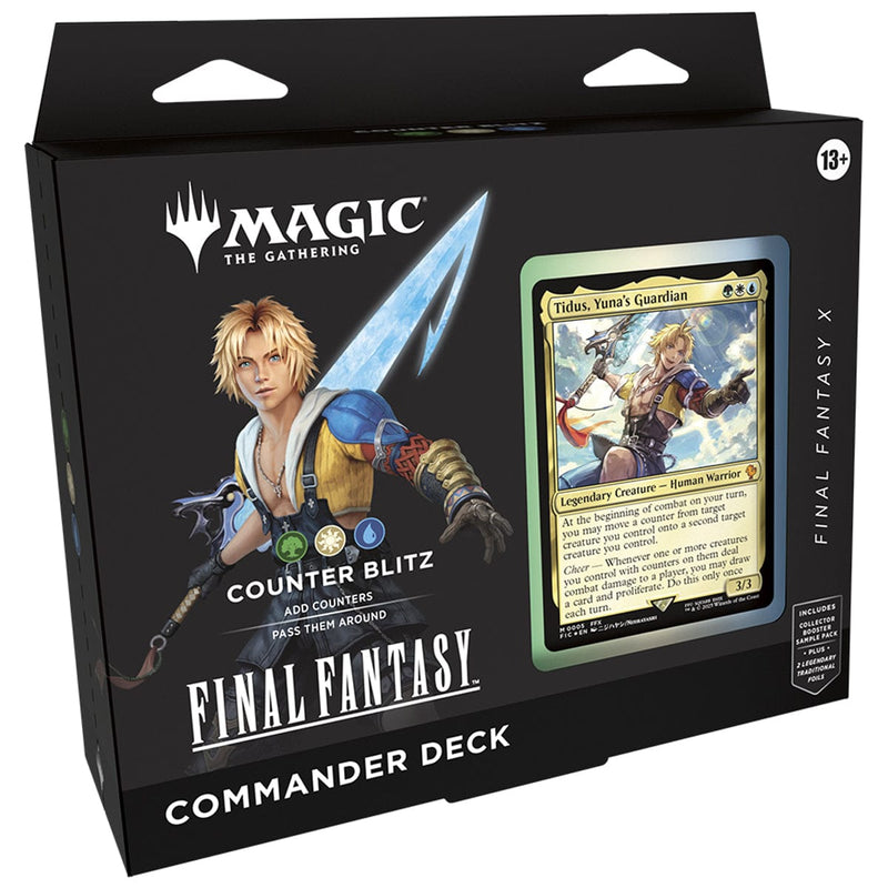 Wizards of The Coast Magic: The Gathering - Final Fantasy - Commander Deck - Counter Blitz (FFX) available at Northumbrian Tin Soldier
