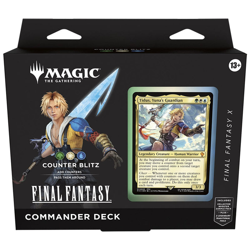 Wizards of The Coast Magic: The Gathering - Final Fantasy - Commander Deck - Counter Blitz (FFX) available at Northumbrian Tin Soldier