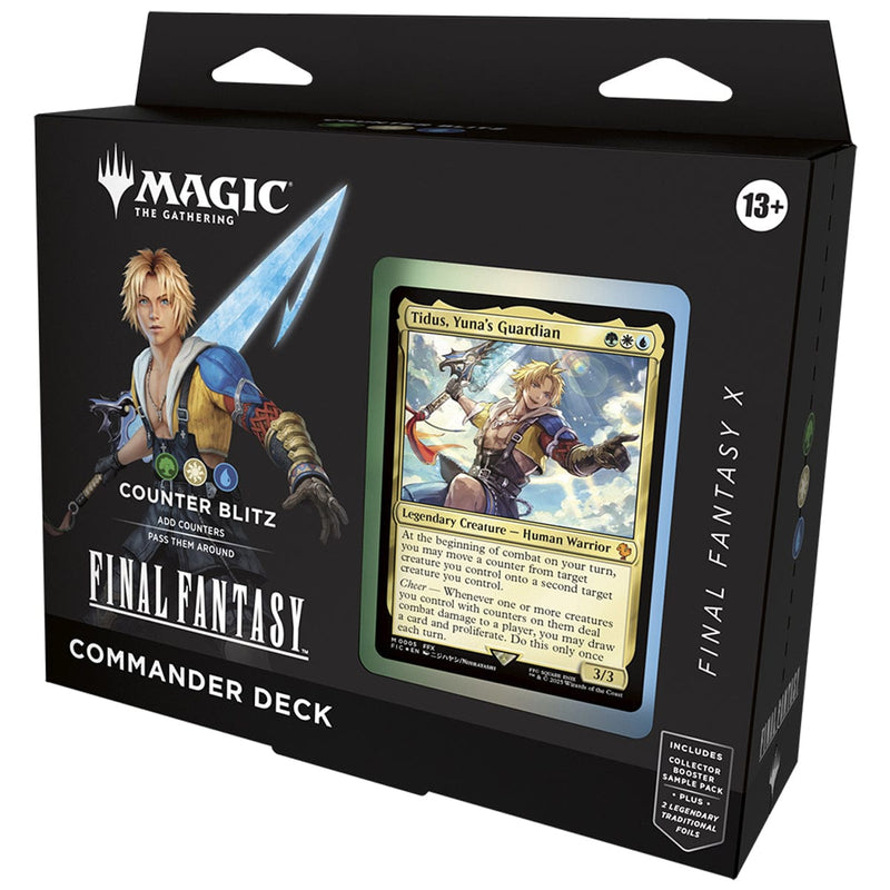 Wizards of The Coast Magic: The Gathering - Final Fantasy - Commander Deck - Counter Blitz (FFX) available at Northumbrian Tin Soldier