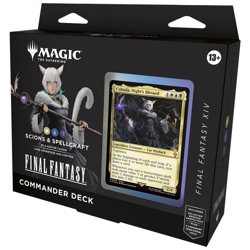 Wizards of The Coast Magic: The Gathering - Final Fantasy - Commander Deck - Scions and Spellcraft (FFXIV) available at Northumbrian Tin Soldier