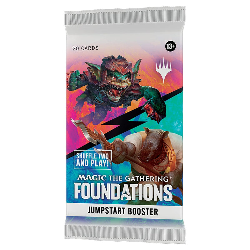 Wizards of The Coast Magic: The Gathering - Foundations - Jumpstart 2025 - Booster Pack (20 Cards) available at Northumbrian Tin Soldier