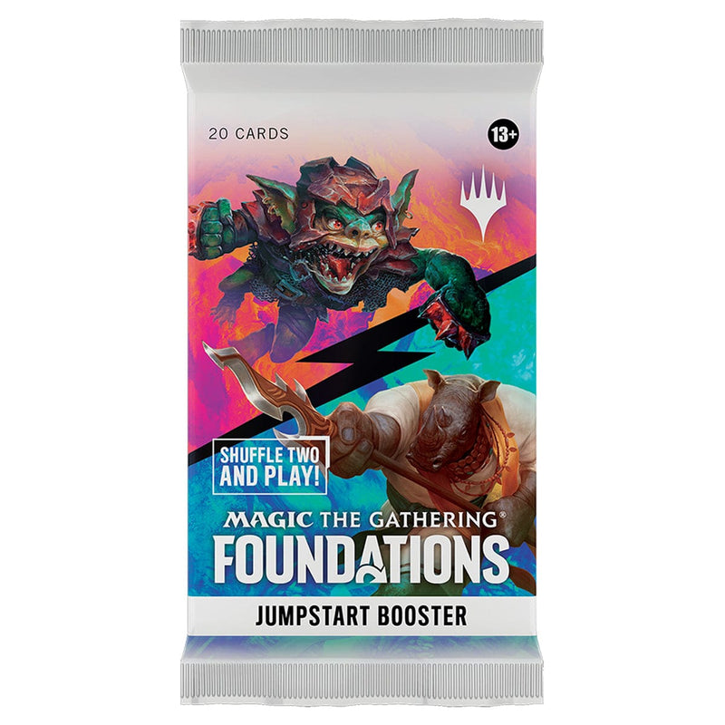 Wizards of The Coast Magic: The Gathering - Foundations - Jumpstart 2025 - Booster Pack (20 Cards) available at Northumbrian Tin Soldier