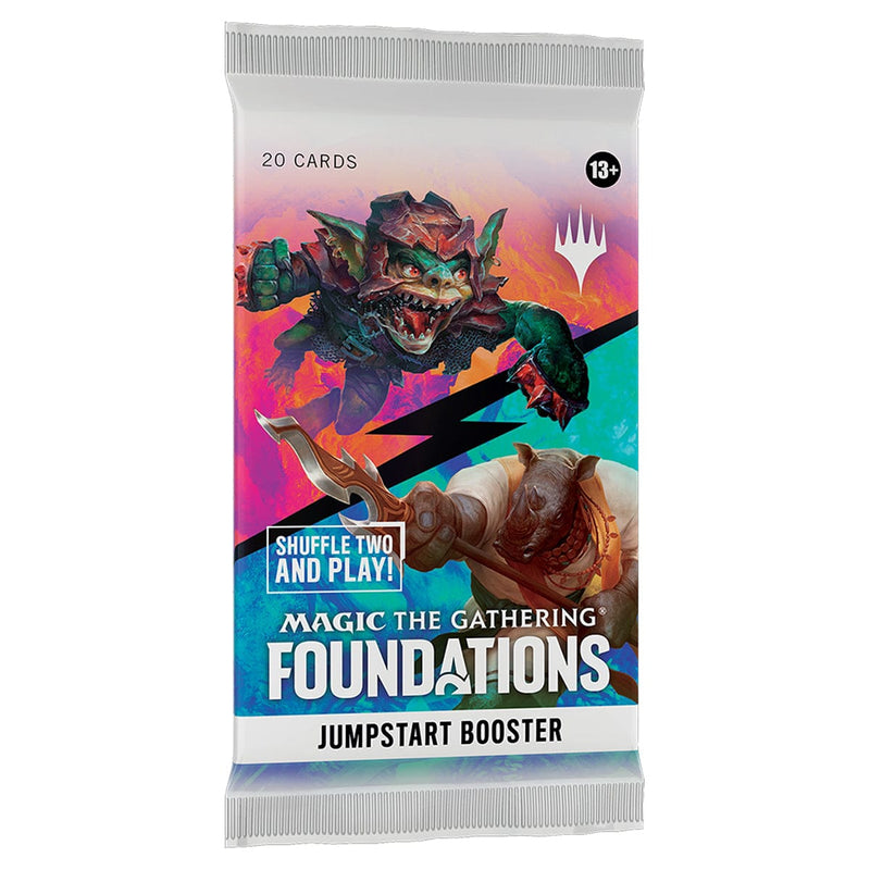 Wizards of The Coast Magic: The Gathering - Foundations - Jumpstart 2025 - Booster Pack (20 Cards) available at Northumbrian Tin Soldier