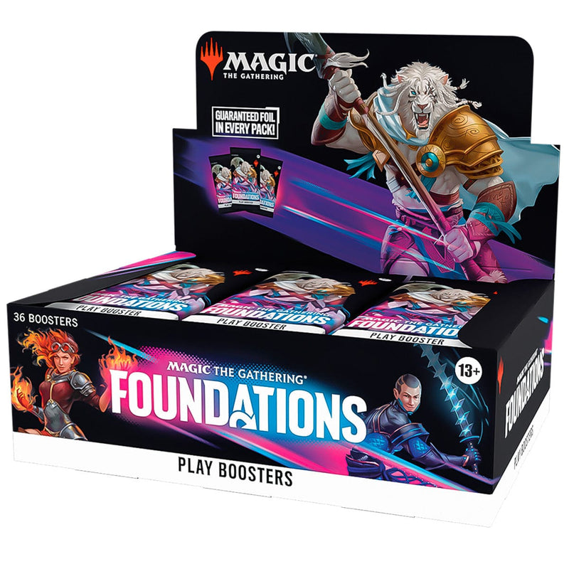 Wizards of The Coast Magic: The Gathering Foundations Play Booster Box available at Northumbrian Tin Soldier