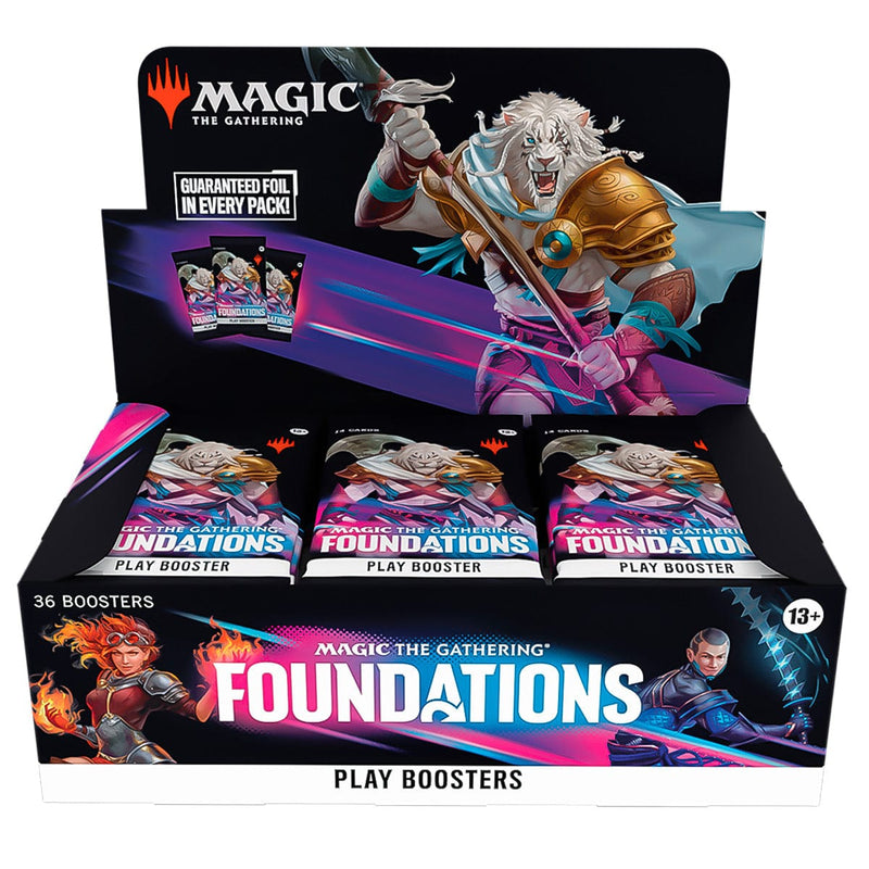 Wizards of The Coast Magic: The Gathering Foundations Play Booster Box available at Northumbrian Tin Soldier