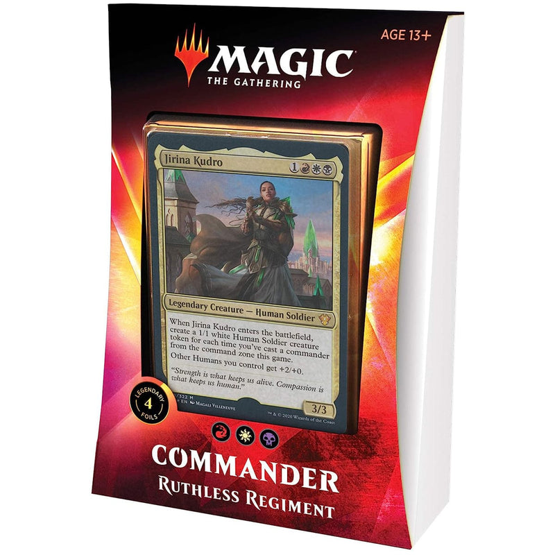 Wizards of The Coast Magic: The Gathering - Ikoria: Lair of Behemoths - Commander 2020 Deck Ruthless Regiment available at Northumbrian Tin Soldier
