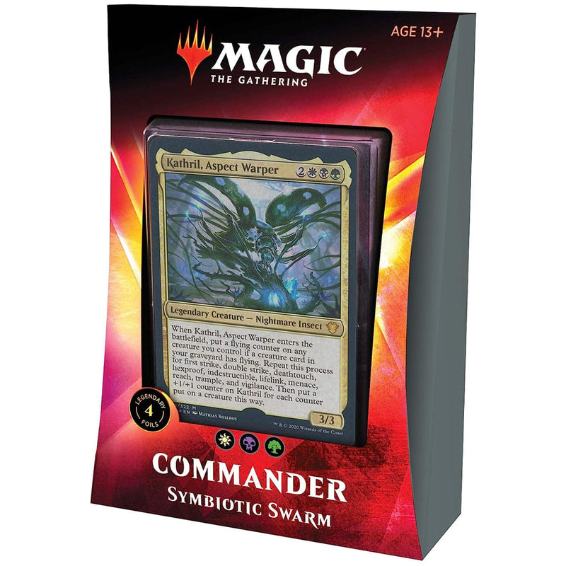 Wizards of The Coast Magic: The Gathering - Ikoria: Lair of Behemoths - Commander 2020 Deck Symbiotic Swarm available at Northumbrian Tin Soldier