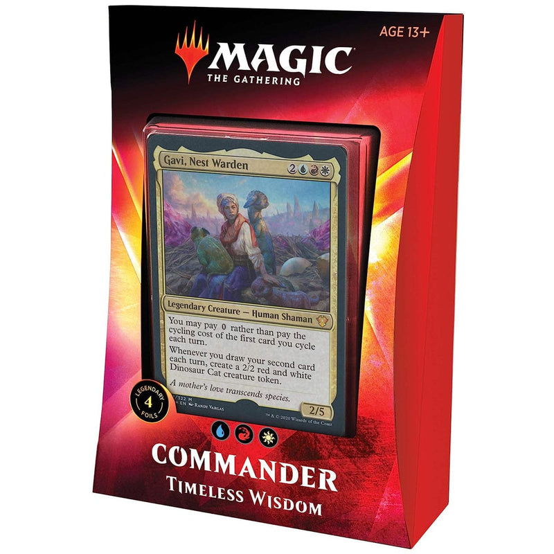 Wizards of The Coast Magic: The Gathering - Ikoria: Lair of Behemoths - Commander 2020 - Deck Timeless Wisdom available at Northumbrian Tin Soldier
