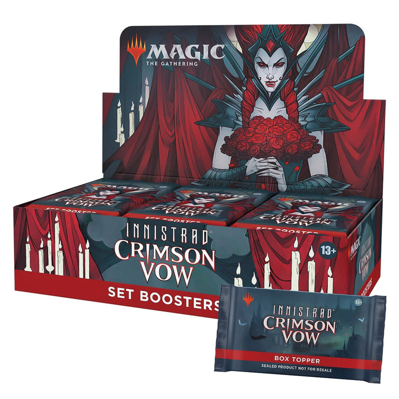 Wizards of The Coast Magic: The Gathering - Innistrad: Crimson Vow Set Booster Box available at Northumbrian Tin Soldier