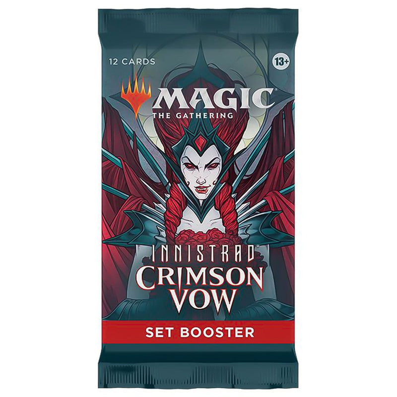 Wizards of The Coast Magic: The Gathering - Innistrad: Crimson Vow - Set Booster Pack available at Northumbrian Tin Soldier