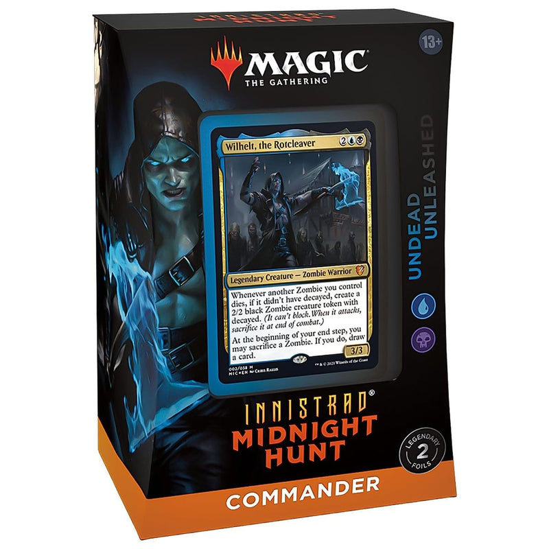 Wizards of The Coast Magic: The Gathering - Innistrad: Midnight Hunt - Commander Deck - Undead Unleashed available at Northumbrian Tin Soldier