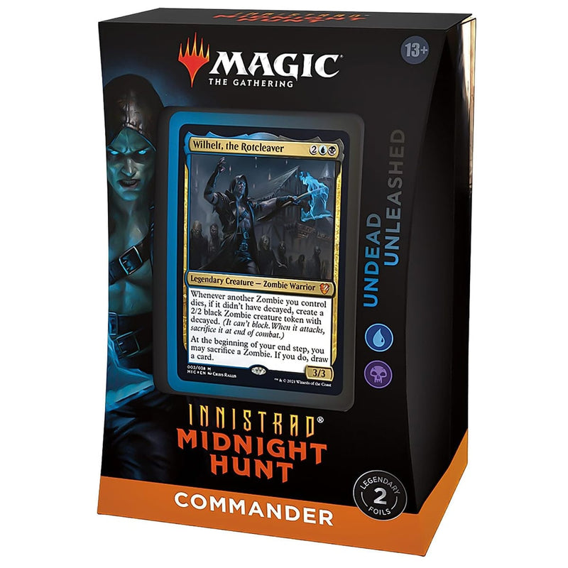 Wizards of The Coast Magic: The Gathering - Innistrad: Midnight Hunt - Commander Deck - Undead Unleashed available at Northumbrian Tin Soldier