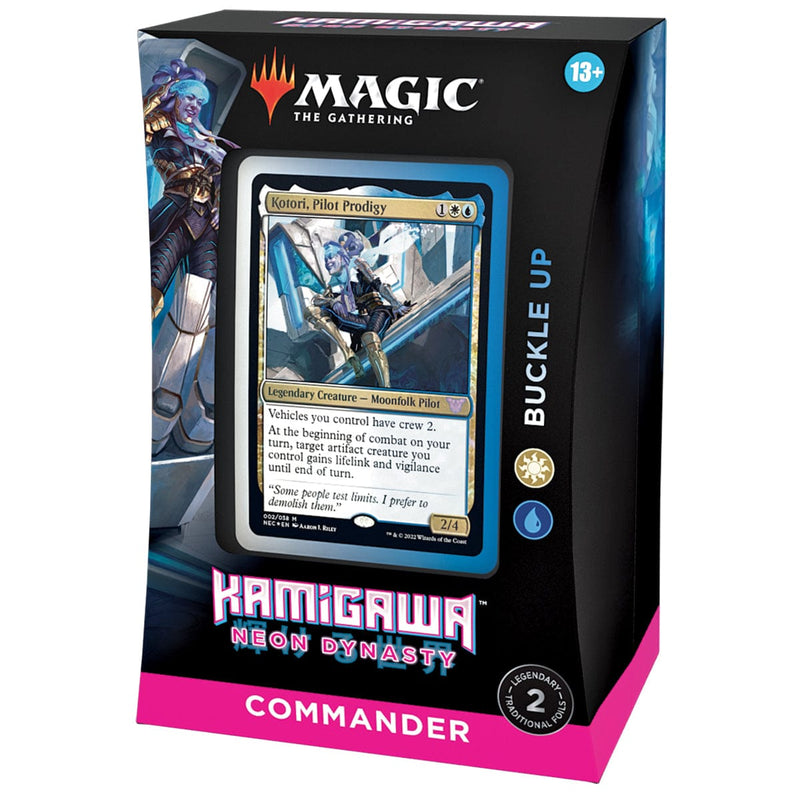 Wizards of The Coast Magic: The Gathering - Kamigawa: Neon Dynasty Commander Deck - Buckle Up available at Northumbrian Tin Soldier