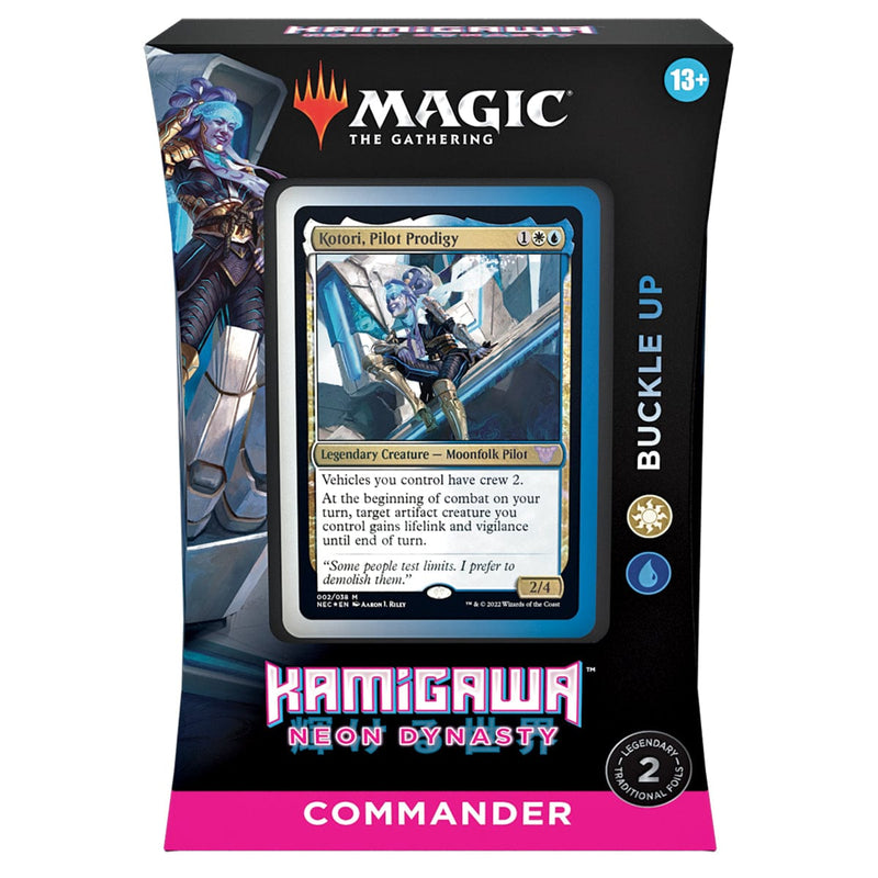 Wizards of The Coast Magic: The Gathering - Kamigawa: Neon Dynasty Commander Deck - Buckle Up available at Northumbrian Tin Soldier