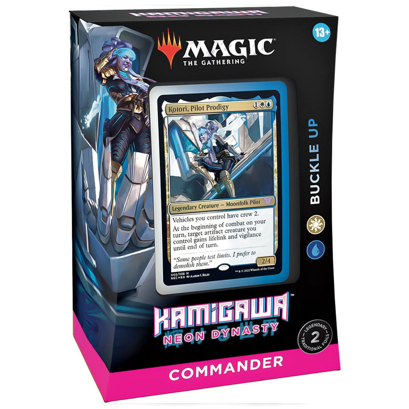 Wizards of The Coast Magic: The Gathering - Kamigawa: Neon Dynasty Commander Deck - Buckle Up available at Northumbrian Tin Soldier