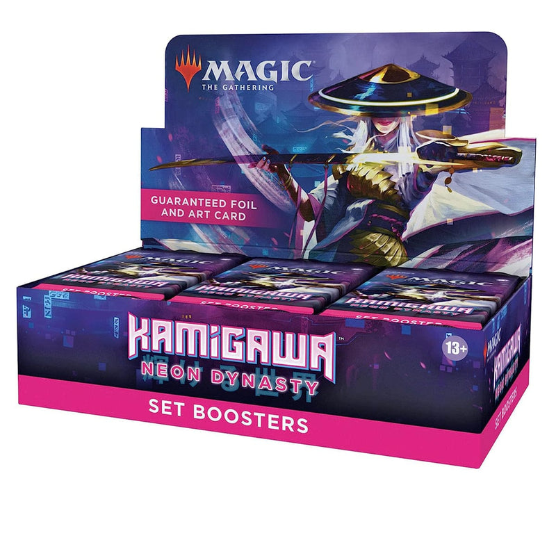 Wizards of The Coast Magic: The Gathering - Kamigawa: Neon Dynasty Set Booster Box available at Northumbrian Tin Soldier