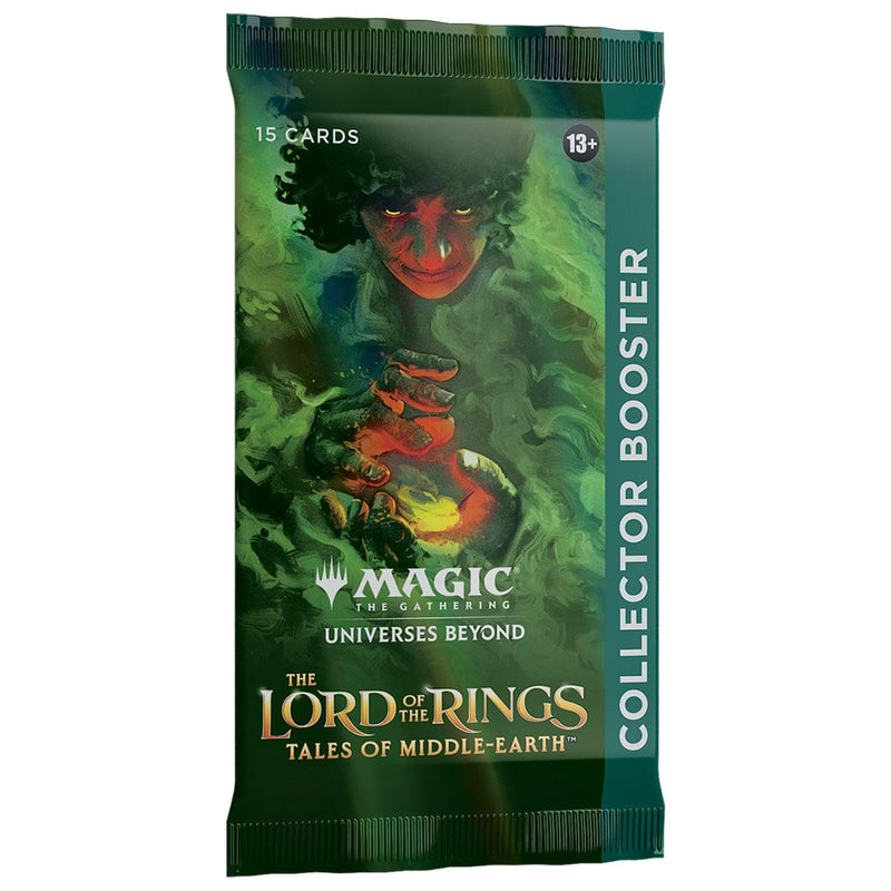 Wizards of The Coast Magic: The Gathering - Lord of the Rings: Tales of Middle earth - Collector Booster Pack available at Northumbrian Tin Soldier