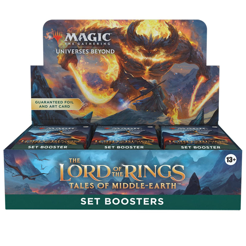 Wizards of The Coast Magic: The Gathering - Lord of the Rings: Tales of Middle-earth - SET Booster Box available at Northumbrian Tin Soldier