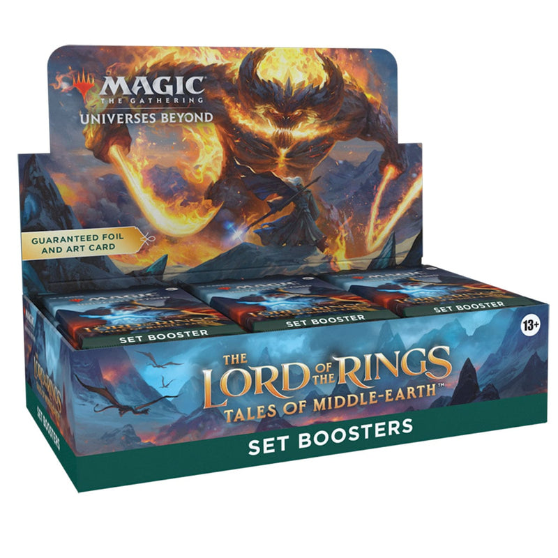 Wizards of The Coast Magic: The Gathering - Lord of the Rings: Tales of Middle-earth - SET Booster Box available at Northumbrian Tin Soldier