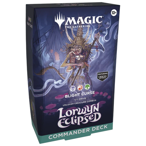 Wizards of The Coast Magic: The Gathering - Lorwyn Eclipsed - Commander Decks: Blight Curse available at Northumbrian Tin Soldier