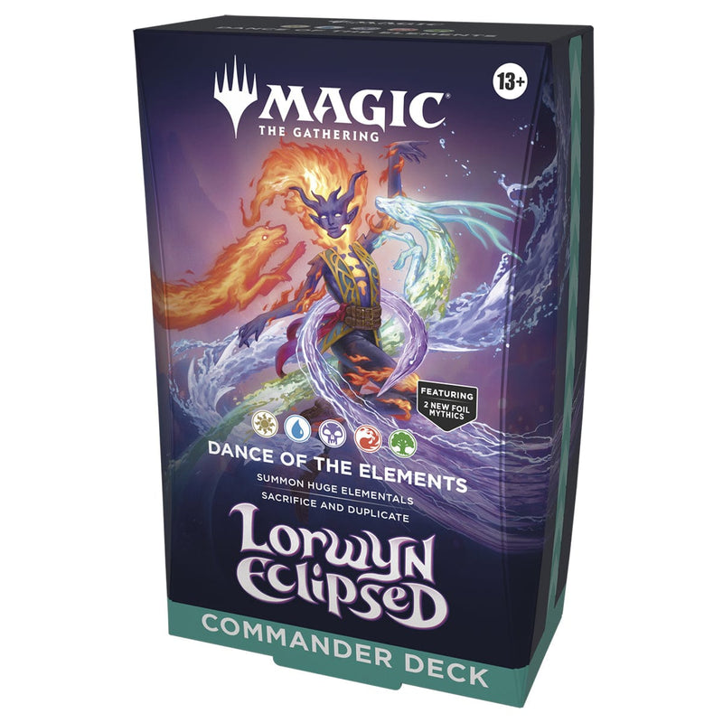 Wizards of The Coast Magic: The Gathering - Lorwyn Eclipsed - Commander Decks: Dance of the Elements available at Northumbrian Tin Soldier