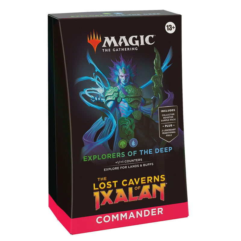 Wizards of The Coast Magic: The Gathering - Lost Caverns of Ixalan: Commander Deck - Explorers of the Deep available at Northumbrian Tin Soldier