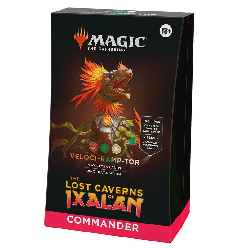 Wizards of The Coast Magic: The Gathering - Lost Caverns of Ixalan: Commander Deck - Veloci-Ramp-Tor available at Northumbrian Tin Soldier
