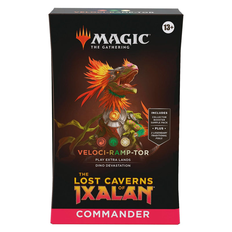 Wizards of The Coast Magic: The Gathering - Lost Caverns of Ixalan: Commander Deck - Veloci-Ramp-Tor available at Northumbrian Tin Soldier