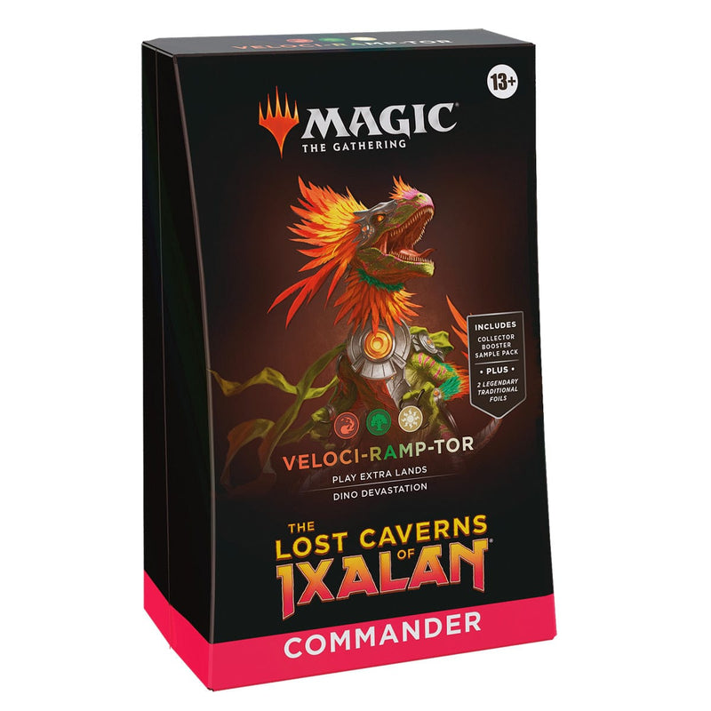 Wizards of The Coast Magic: The Gathering - Lost Caverns of Ixalan: Commander Deck - Veloci-Ramp-Tor available at Northumbrian Tin Soldier