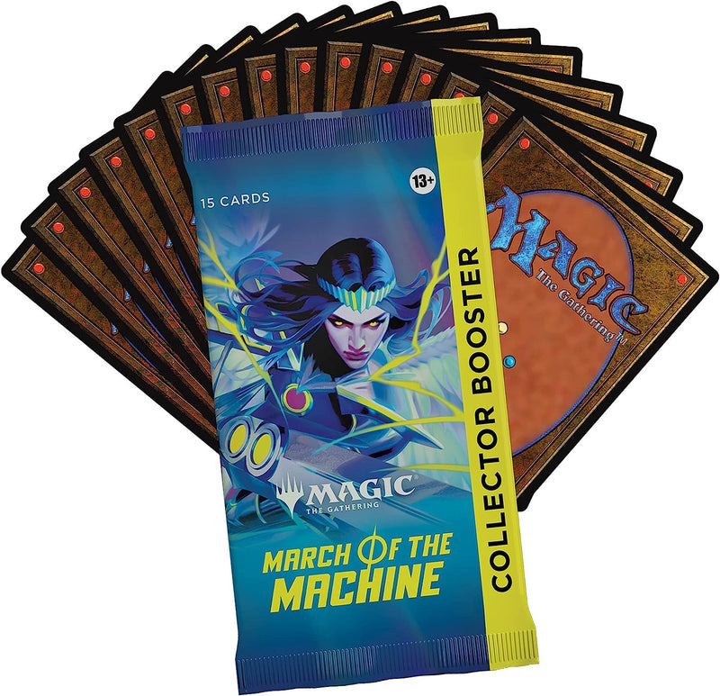 Wizards of The Coast Magic: The Gathering - March of the Machine - Collector Booster Pack available at Northumbrian Tin Soldier