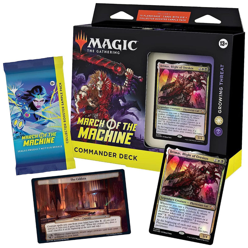 Wizards of The Coast Magic: The Gathering - March of the Machine - Commander Deck - Growing Threat available at Northumbrian Tin Soldier