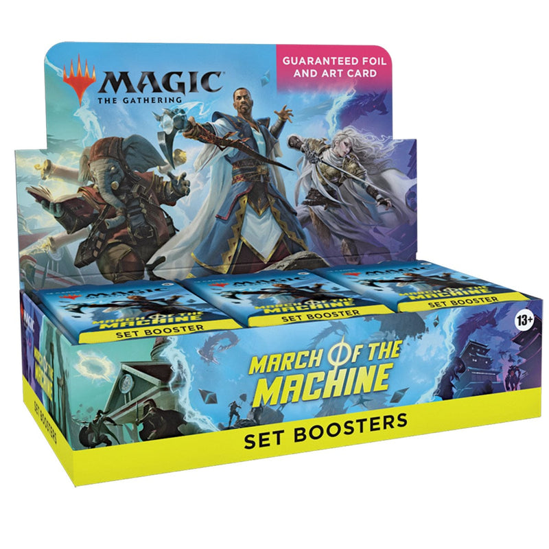 Wizards of The Coast Magic: The Gathering - March of the Machine - SET Booster Box (30 Packs) available at Northumbrian Tin Soldier