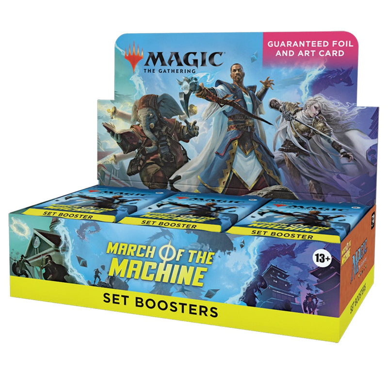 Wizards of The Coast Magic: The Gathering - March of the Machine - SET Booster Box (30 Packs) available at Northumbrian Tin Soldier