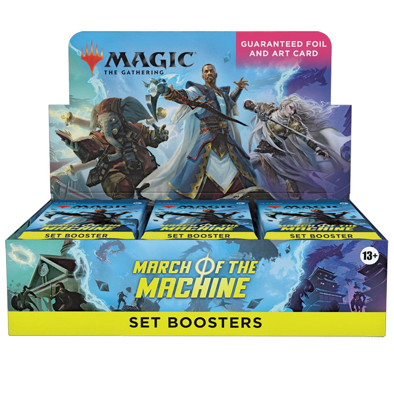 Wizards of The Coast Magic: The Gathering - March of the Machine - SET Booster Box (30 Packs) available at Northumbrian Tin Soldier