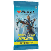 Wizards of The Coast Magic: The Gathering - March of the Machine - SET Booster Pack (14 Cards) available at Northumbrian Tin Soldier