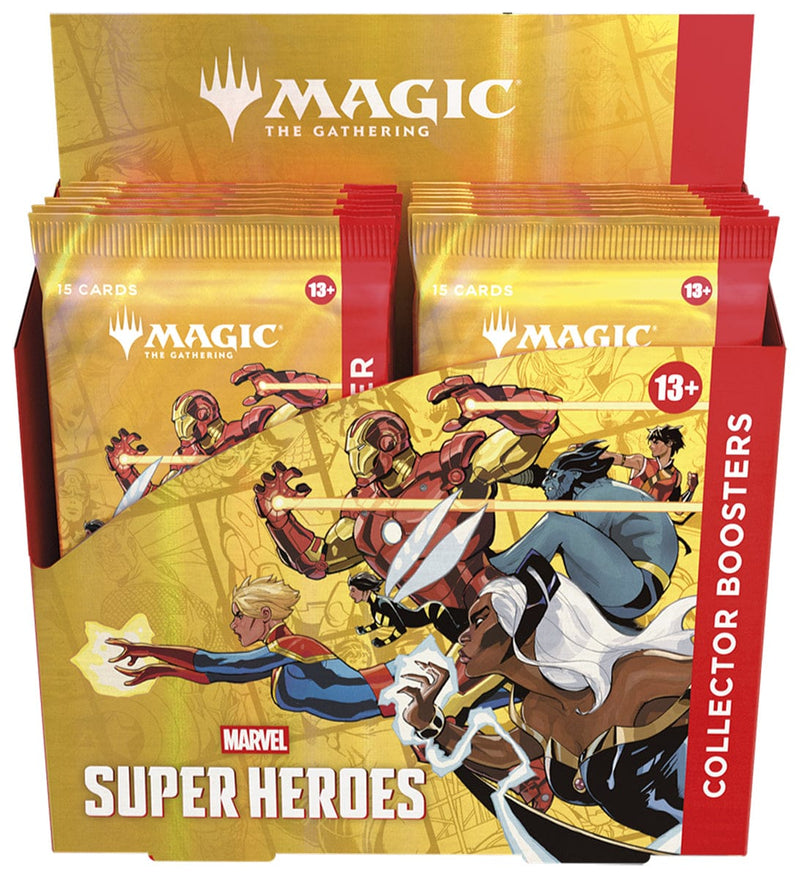 Wizards of The Coast Magic: The Gathering - Marvel Super Heroes Collector Booster Box available at Northumbrian Tin Soldier