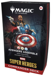 Wizards of The Coast Magic: The Gathering - Marvel Super Heroes Commander Deck: Avengers Assemble available at Northumbrian Tin Soldier