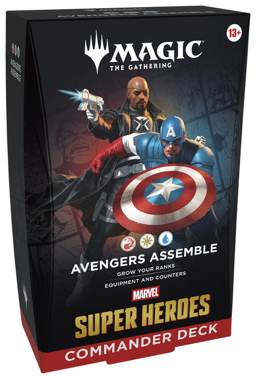 Wizards of The Coast Magic: The Gathering - Marvel Super Heroes Commander Deck: Avengers Assemble available at Northumbrian Tin Soldier