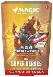 Wizards of The Coast Magic: The Gathering - Marvel Super Heroes Commander Deck Collectors Edition:  Avengers Assemble available at Northumbrian Tin Soldier