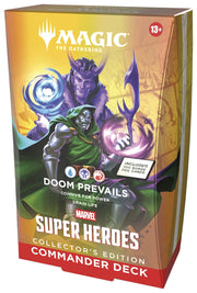 Wizards of The Coast Magic: The Gathering - Marvel Super Heroes Commander Deck Collectors Edition:  Doom Prevails available at Northumbrian Tin Soldier